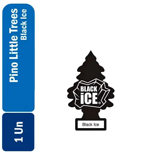 [076171101556] Aromatizante Pino Little Trees Black Ice