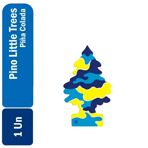 [76171109675] Aromatizante Pino Little Trees Piña Colada