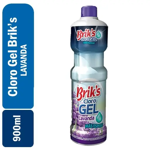 [7809862364892] Cloro Gel Briks Lavanda 900ml