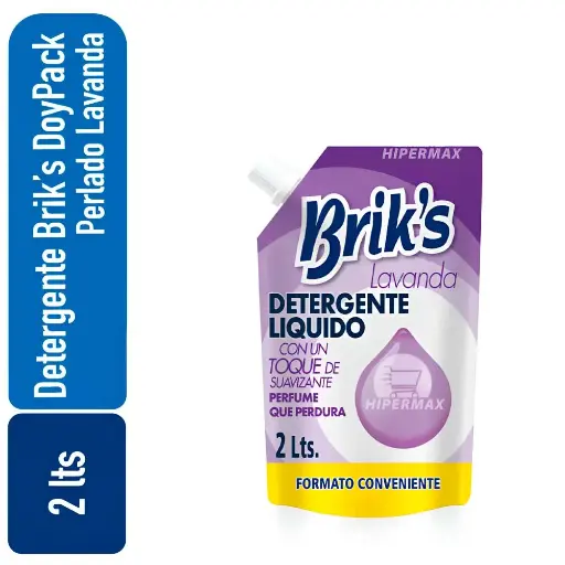 [87805000180959] Detergente DoyPack Briks Lavanda 2 Lts