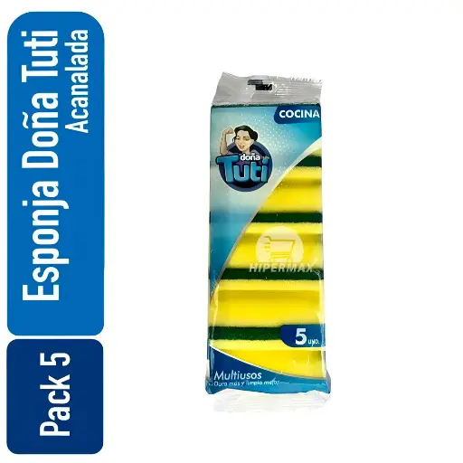 [7758676000345] Esponjas Acanaladas Doña Tuti