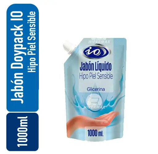 [87805000180927] Jabon DoyPack IO Hipo Piel Sensible 1 Lt