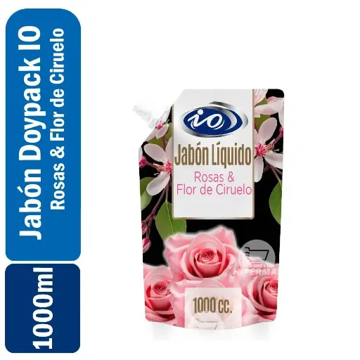 [7805558586654] Jabon DoyPack IO Rosas & Flor de Ciruelo 1 Lt