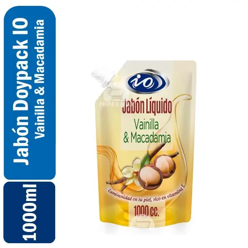 [7805558457893] Jabon DoyPack IO Vainilla Macadamia 1 Lt