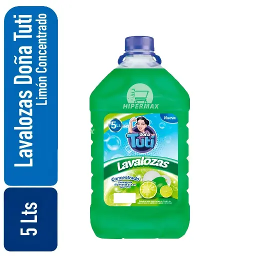 [0793969910267] Lavaloza bidon Doña Tuti Limon 5 Lts