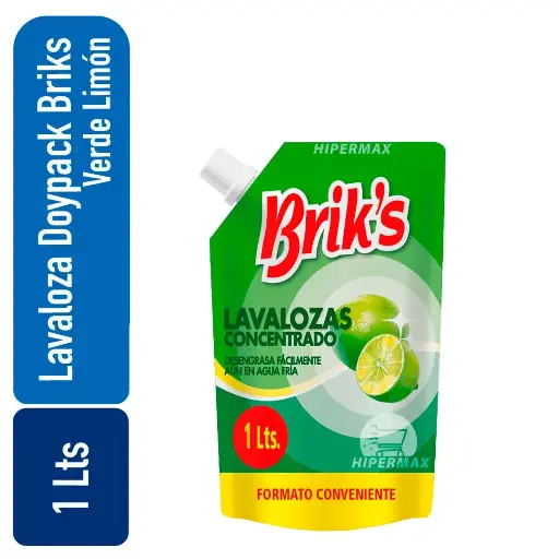 [7809882789545] Lavaloza DoyPack Briks Verde 1 Lt