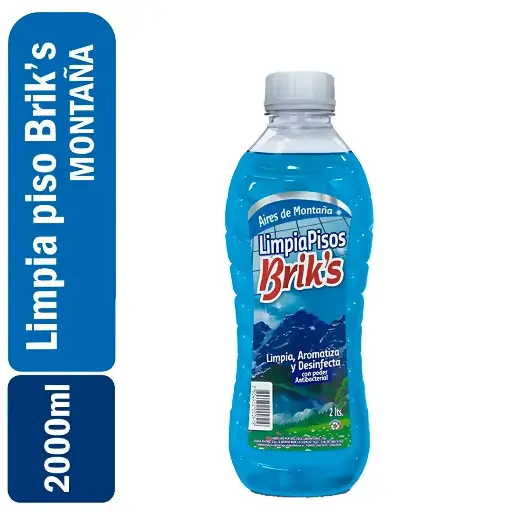 [7804932000519] Limpia Pisos botella Briks Montaña 2 Lts