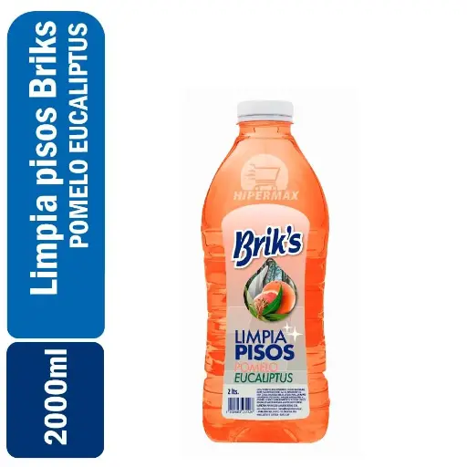 [7809883285497] Limpia Pisos botella Briks Pomelo Eucaliptus 2 Lts