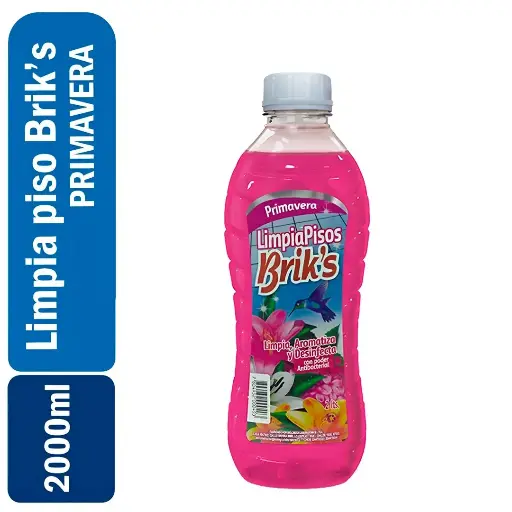 [7804932000403] Limpia Pisos botella Briks Primavera 2 Lts