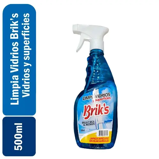 [7800988845791] Limpia Vidrios con Gatillo Briks 500ml