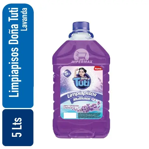 [793969910236] Limpiapisos multiuso Doña Tuti Lavanda 5 Lts