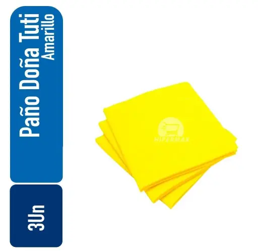 [0736372965103] Paño Multiuso Amarillo