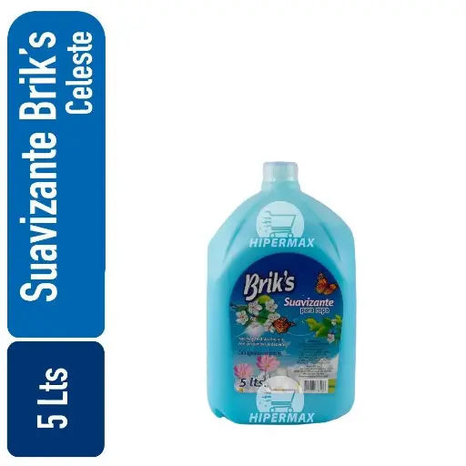 [7804465336086] Suavizante bidon Briks Celeste 5 Lts