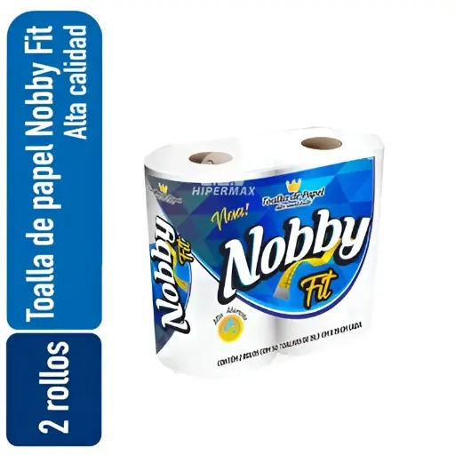 [7899853806425] Toalla de Papel Nobby Fit (Pack 2)