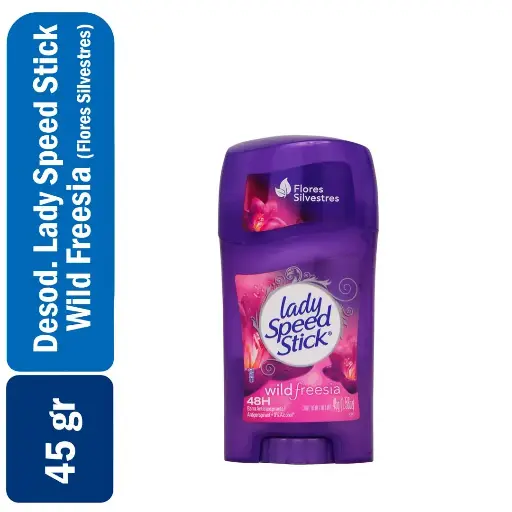 [7509546004471] Desodorante Lady Speed Stick Wild Freesia 45gr (DUN 4478)
