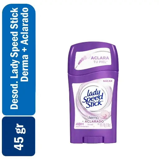 [7509546060613] Desodorante Lady Speed Stick Derma + Aclarado 45gr (DUN 7947)