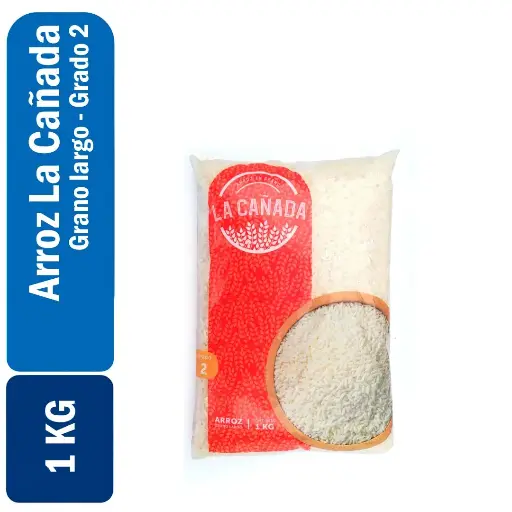 [7808755500416] Arroz La Cañada (Grano largo) 1 kg