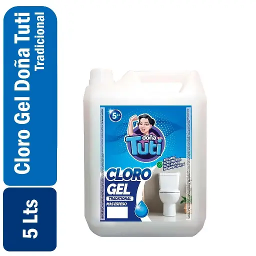 [0793969910281] Cloro Gel Doña Tuti Tradicional 5 Lts